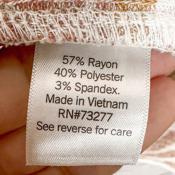 NEW Nine West Women’s Marled Striped Rib Knit Duster Cardigan Sweater Small - Picture 12 of 12